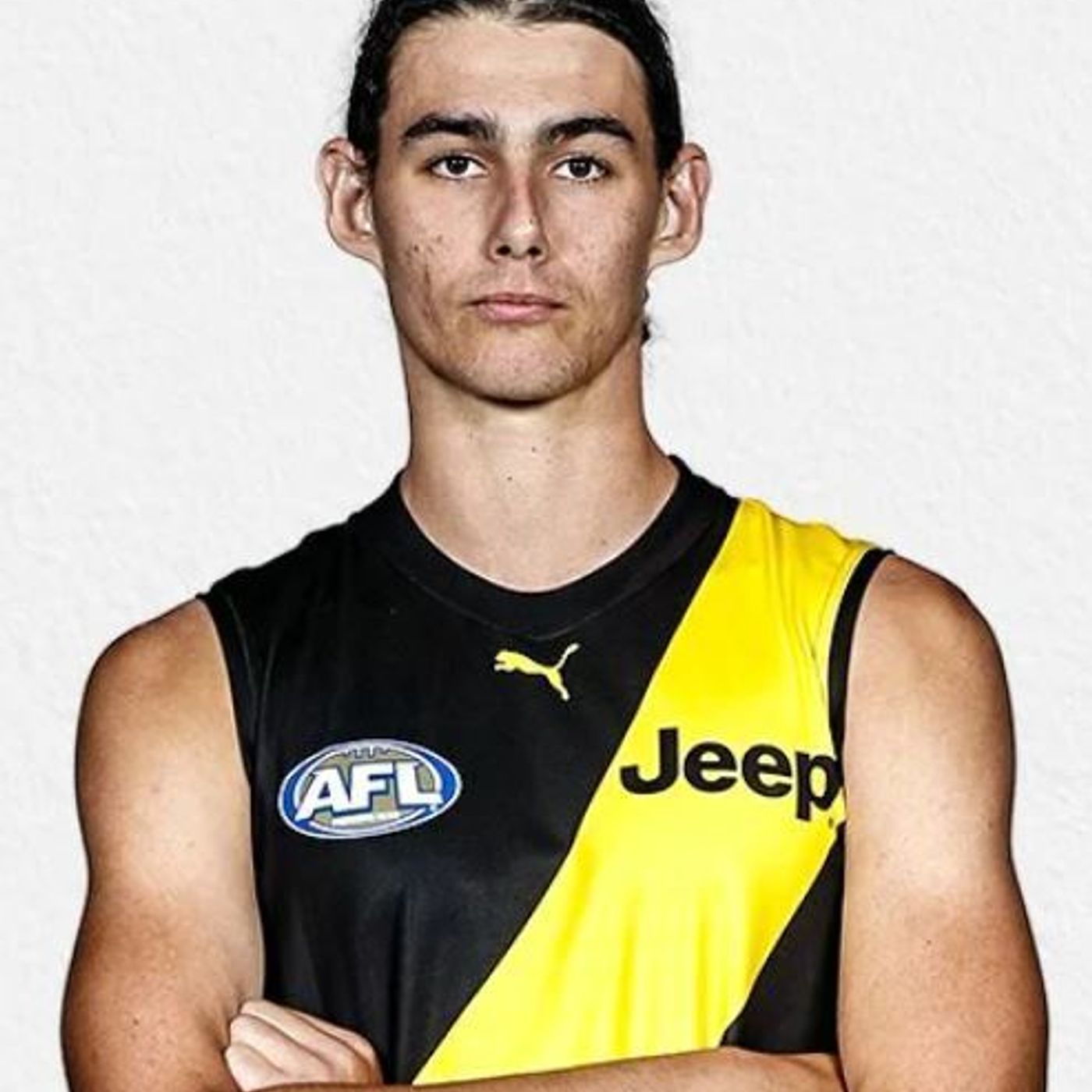 Samson Ryan talks about his AFL Debut with the Richmond Tigers episode artwork