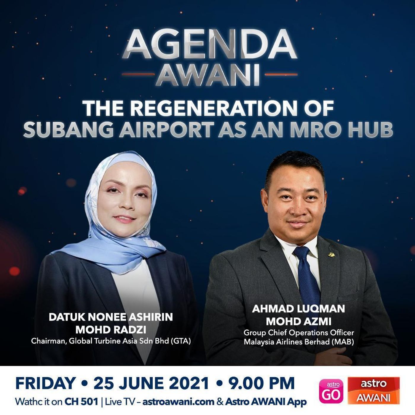 Agenda AWANI: The regeneration of Subang Airport as an MRO hub episode artwork