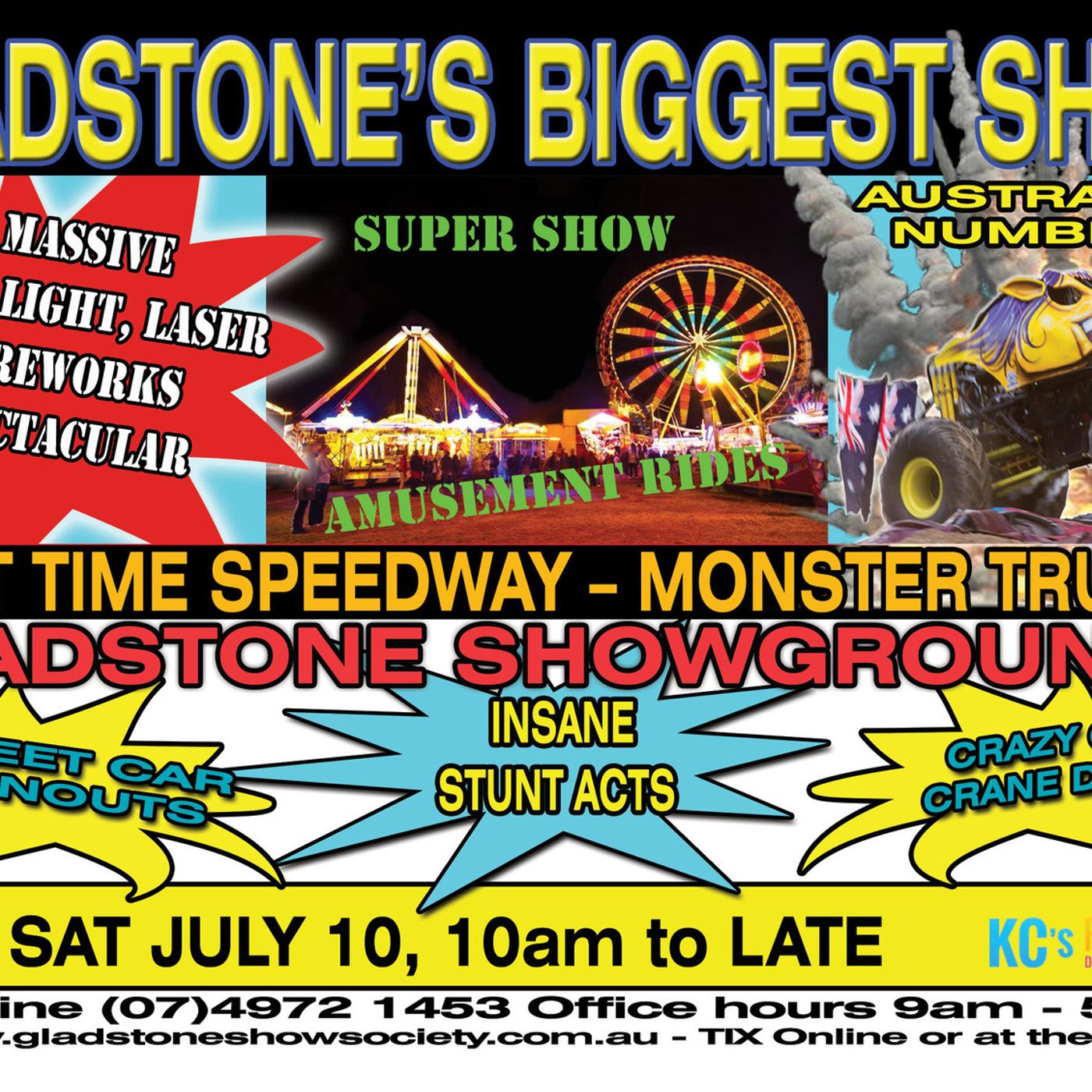 196: What's on at the Gladstone Show this Saturday? Click below to find out more episode artwork