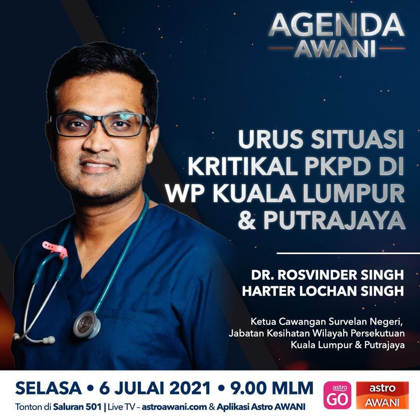 Agenda AWANI: Urus situasi kritikal PKPD di WP Kuala Lumpur & Putrajaya episode artwork