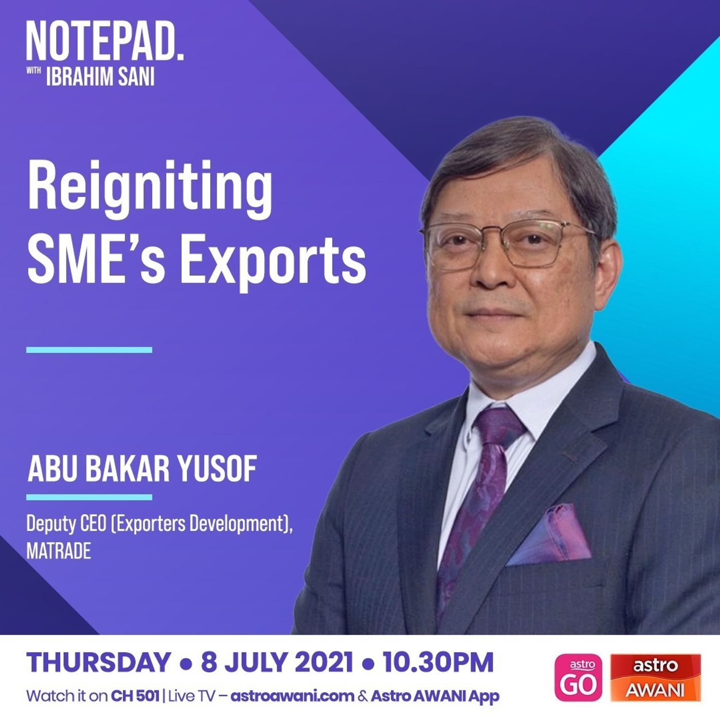 Notepad with Ibrahim Sani