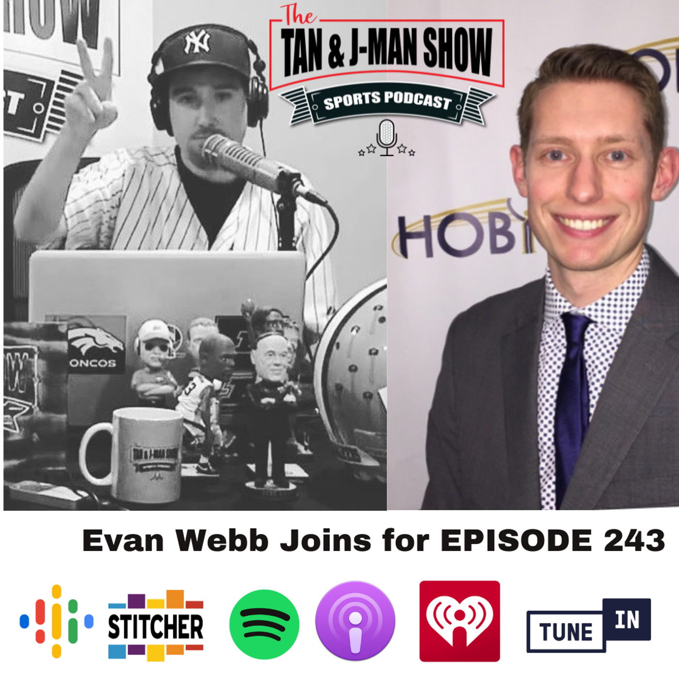 S5 Ep243: Evan Webb Joins The Podcast | MLB First Half Recap | NBA Finals | Chicago Sports & More! | episode artwork