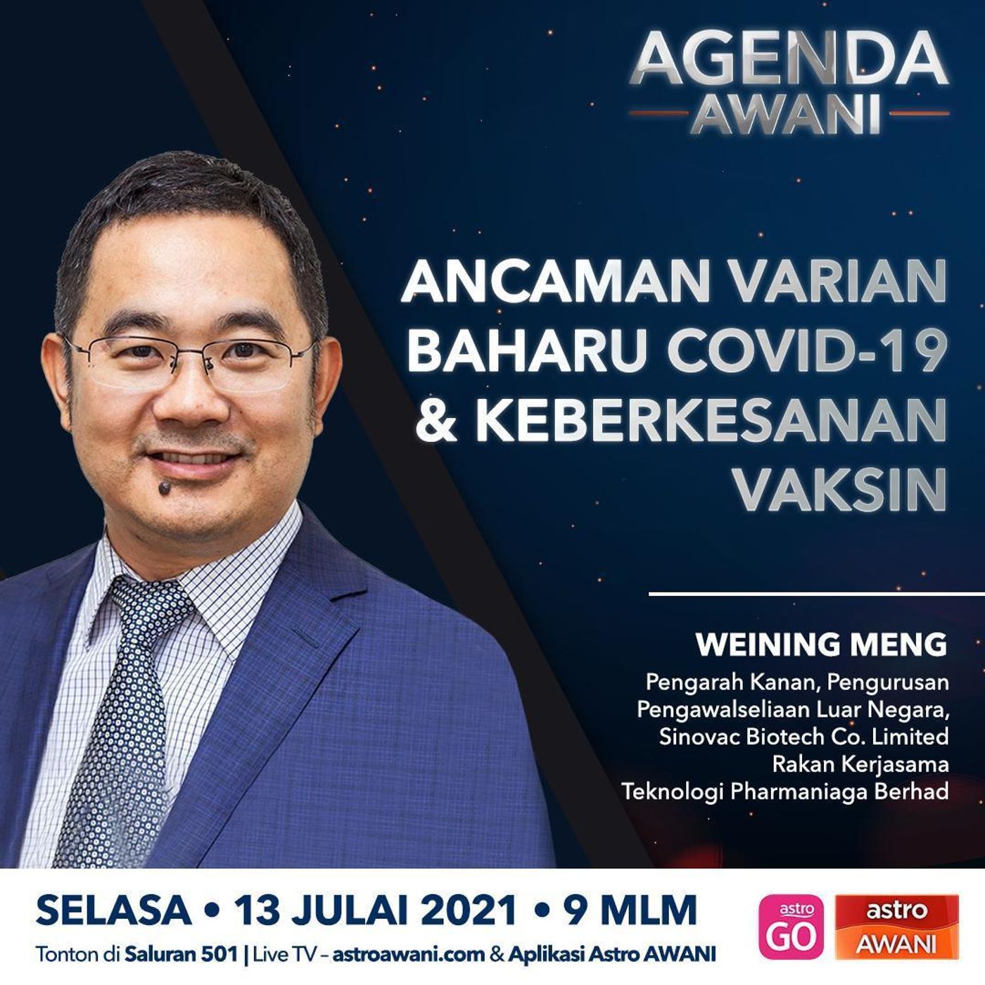 Agenda AWANI: Ancaman varian baharu COVID-19 & keberkesanan vaksin episode artwork