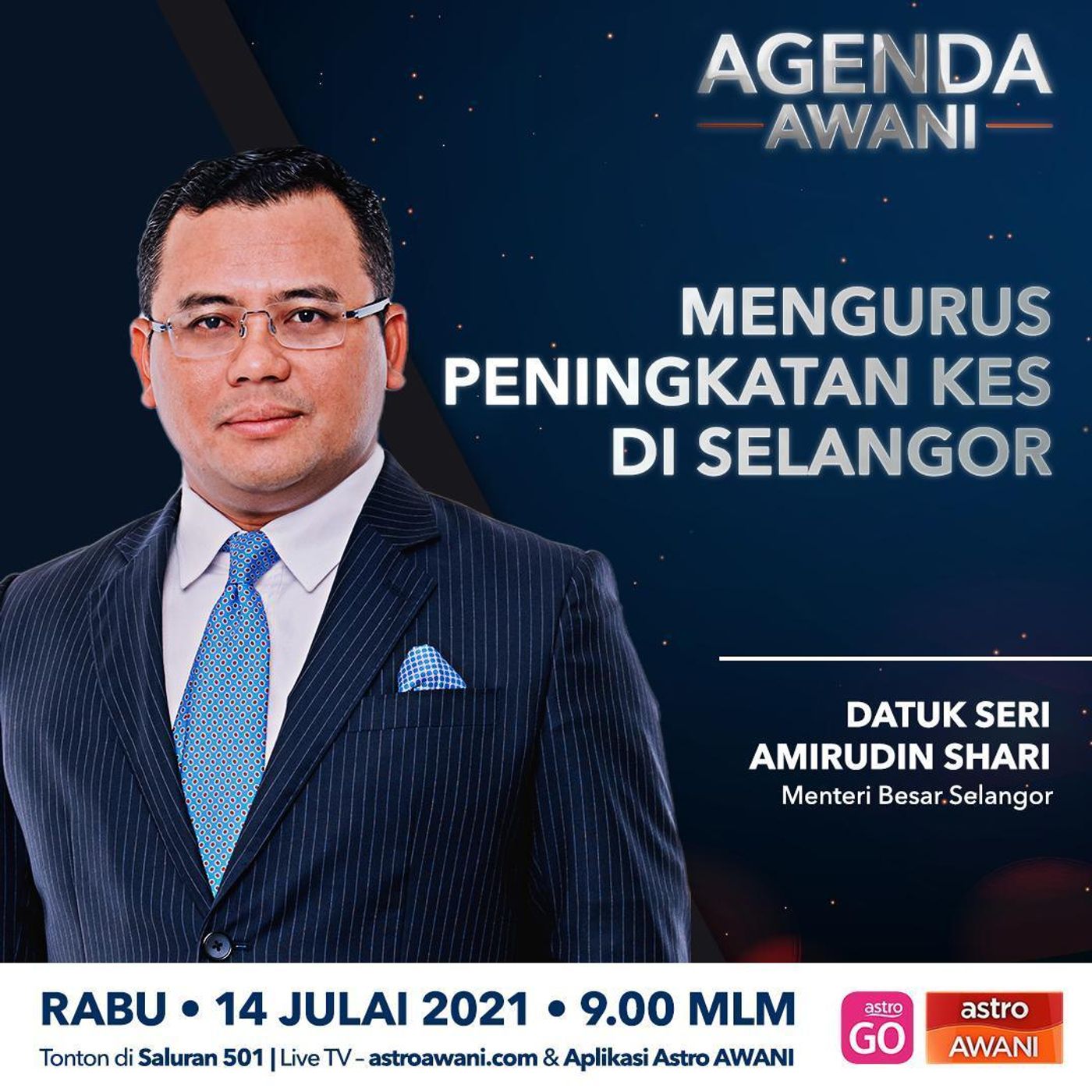 Agenda AWANI: Mengurus Peningkatan Kes di Selangor episode artwork