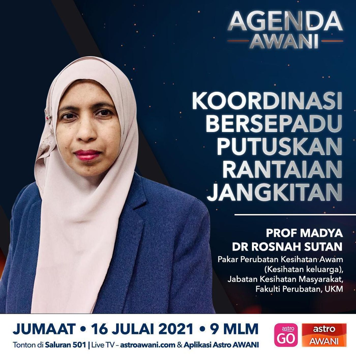 Agenda AWANI: Koordinasi bersepadu putuskan rantaian jangkitan episode artwork