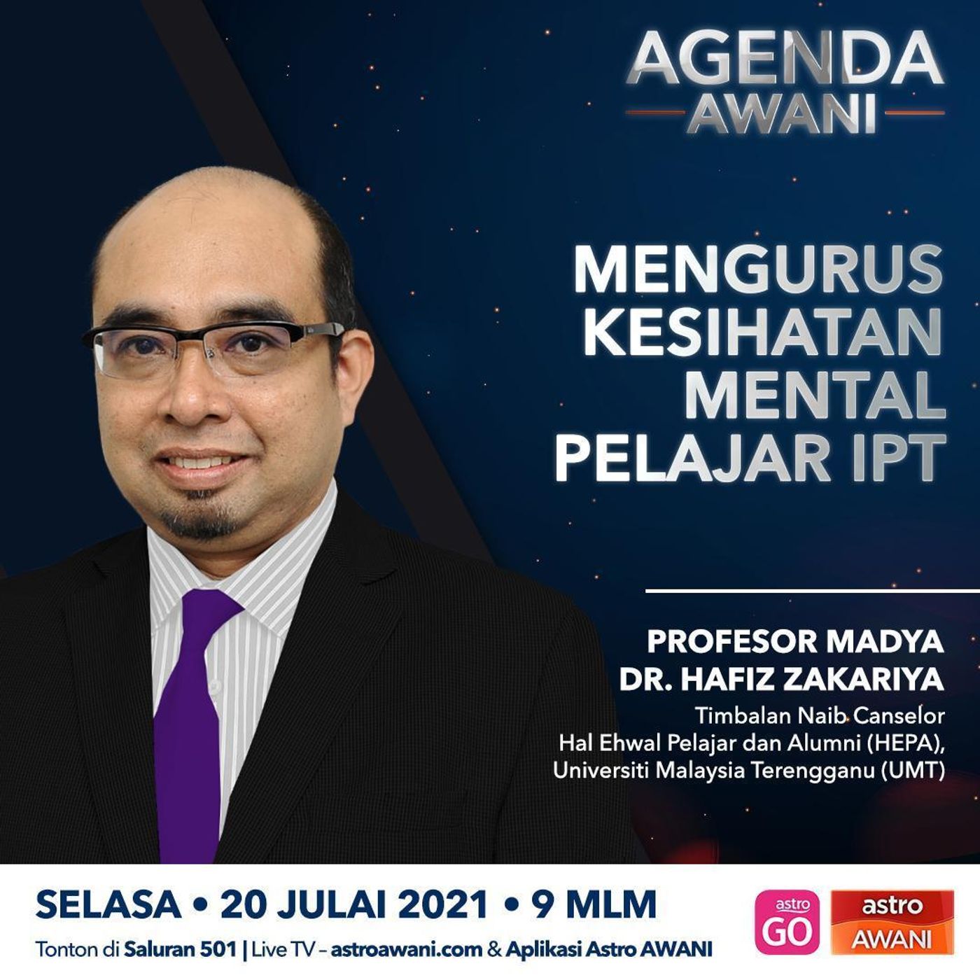 Agenda AWANI: Mengurus kesihatan mental pelajar IPT episode artwork