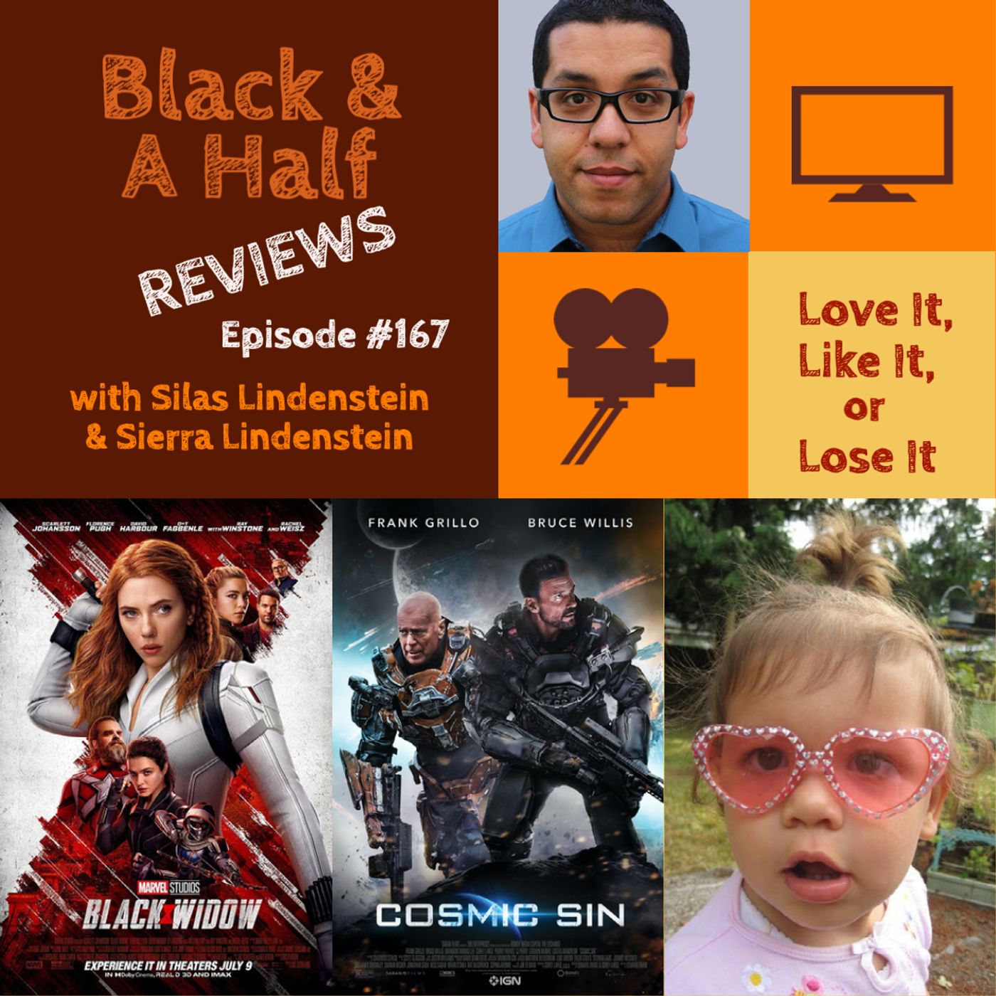 S4 Ep167: Episode 167: Black & A Half Reviews - Black Widow & Cosmic Sin episode artwork