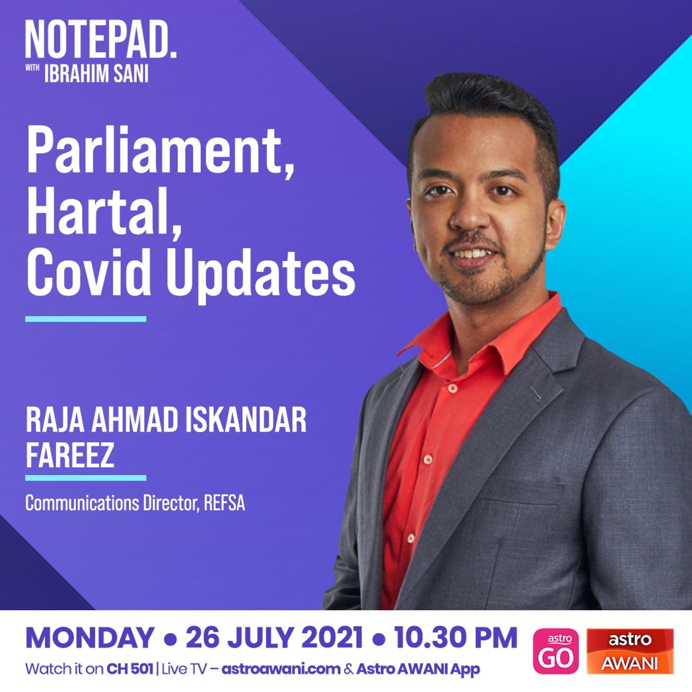 Notepad with Ibrahim Sani