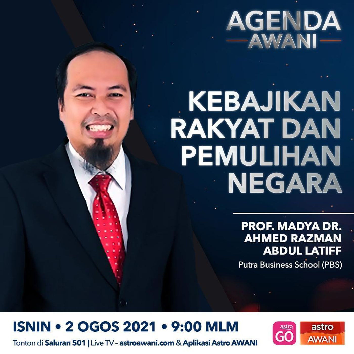 Agenda AWANI: Kebajikan dan pemulihan negara episode artwork