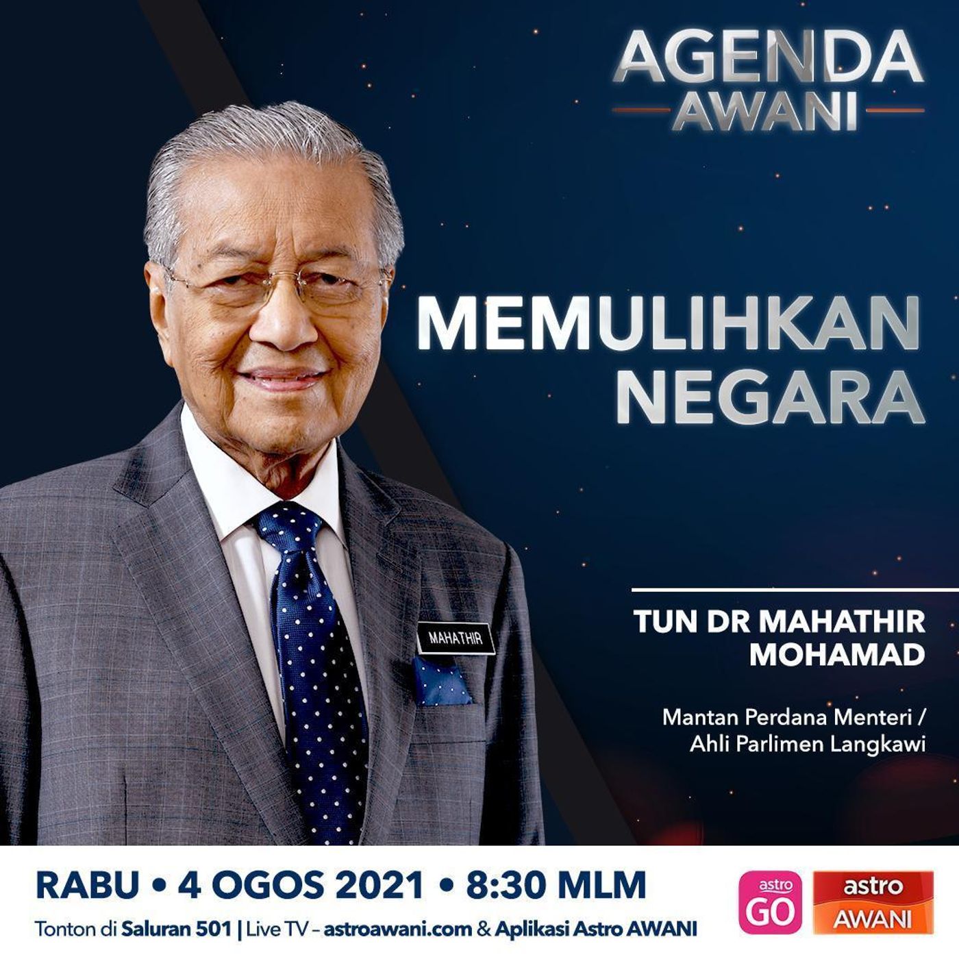 Agenda AWANI: Memulihkan Negara episode artwork