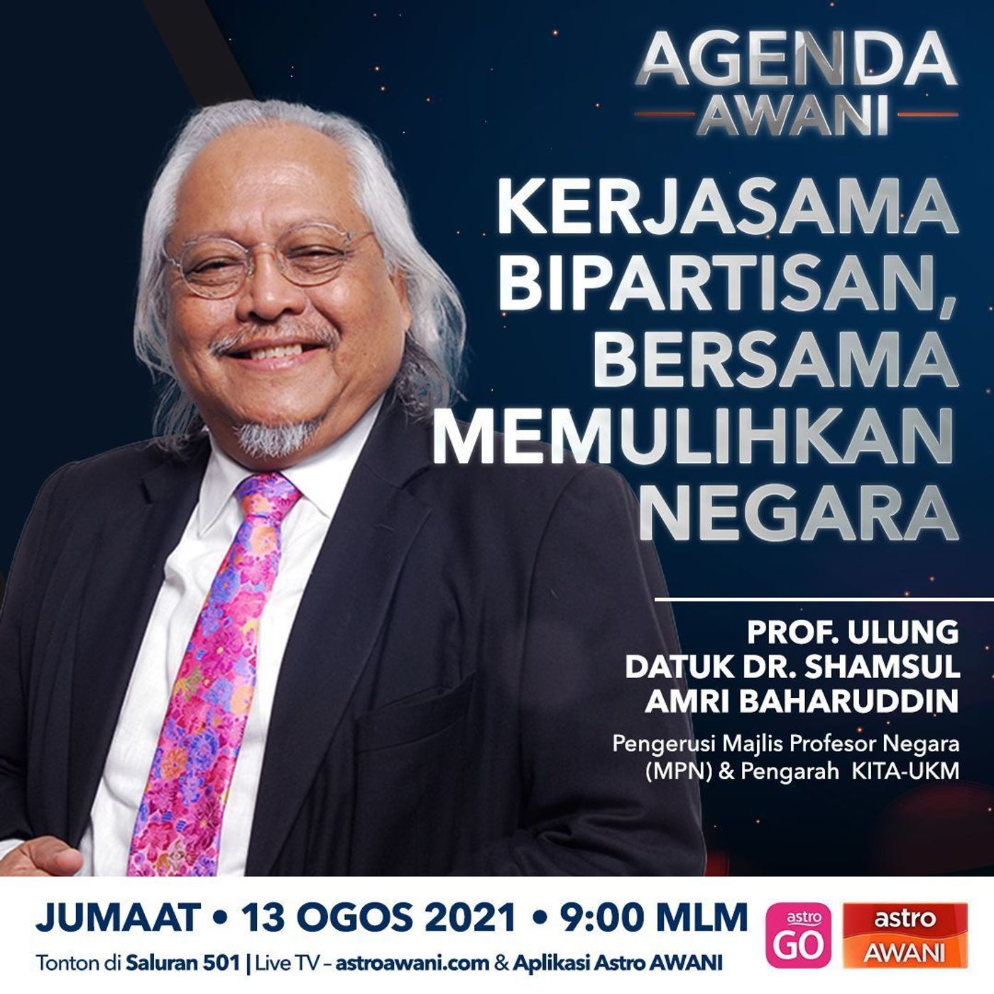Agenda AWANI: Kerjasama bipartisan, bersama memulihkan negara episode artwork