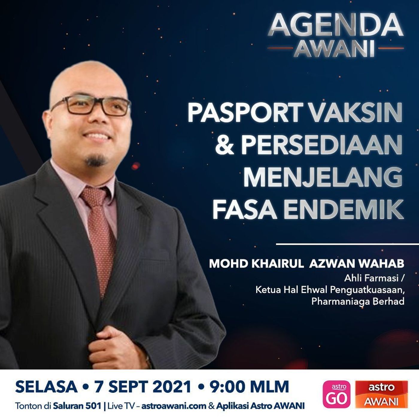 Agenda AWANI: Pasport vaksin & persediaan menjelang fasa endemik episode artwork