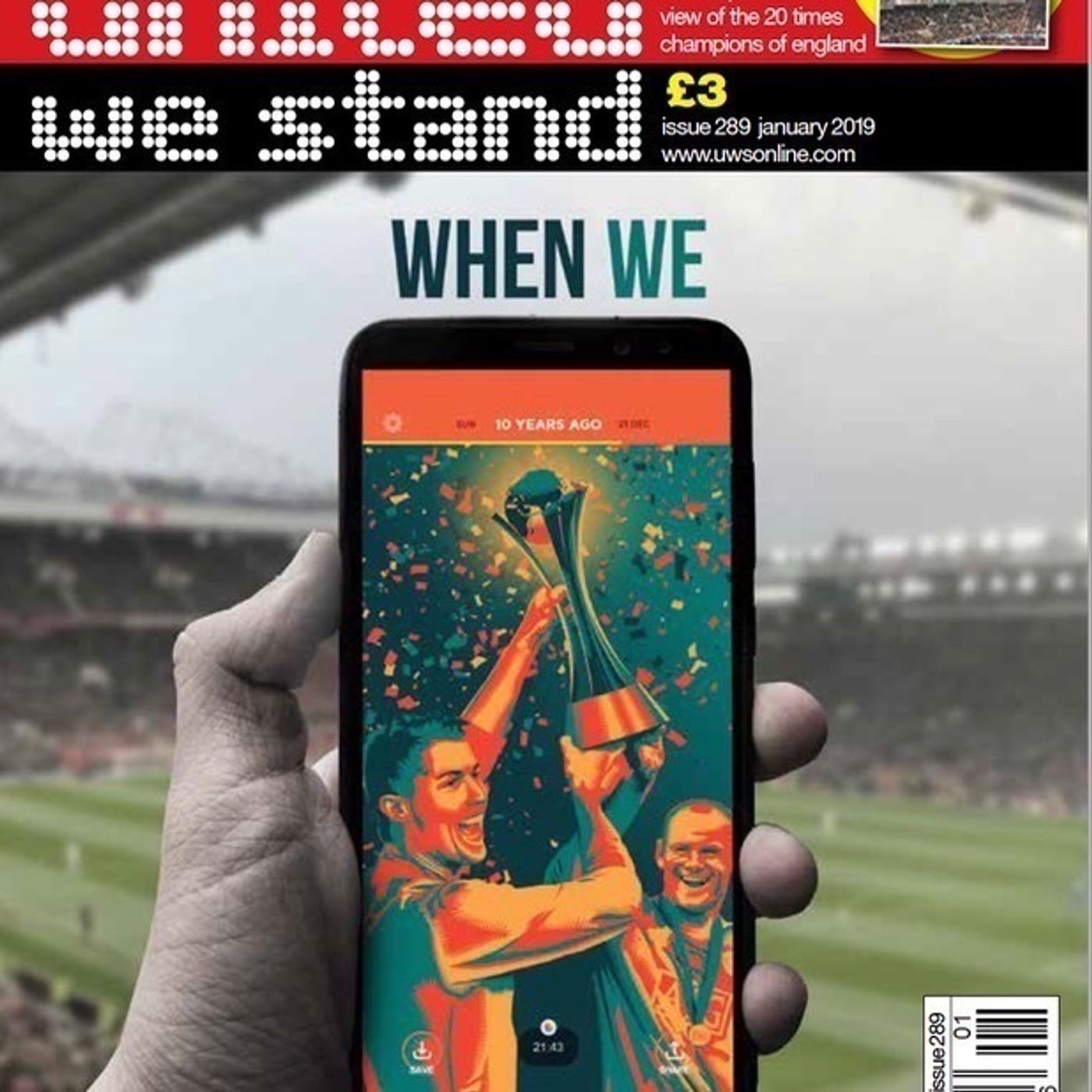 UWS podcast 495. Ronaldo returns. From Old Trafford