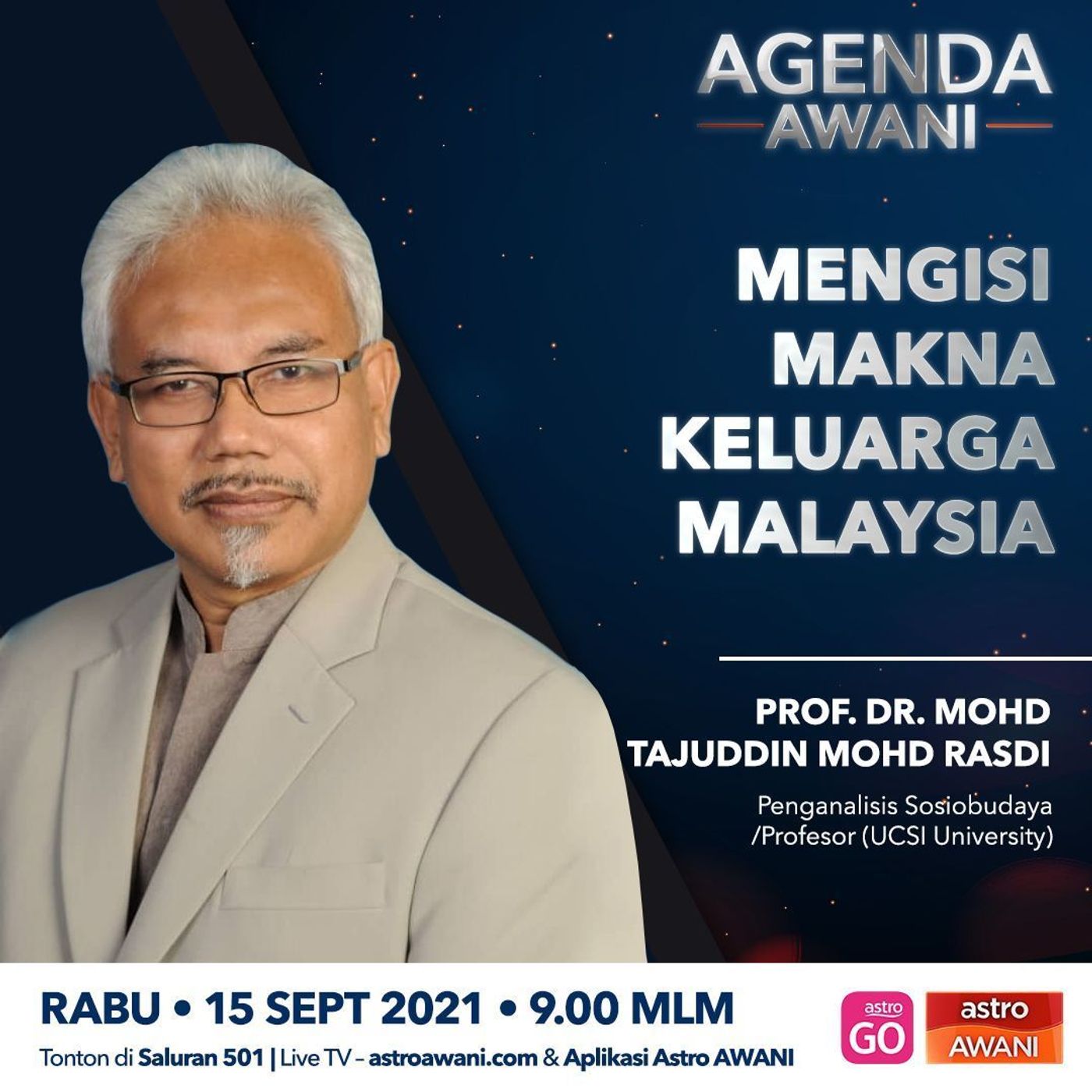 Agenda AWANI: Mengisi makna Keluarga Malaysia episode artwork
