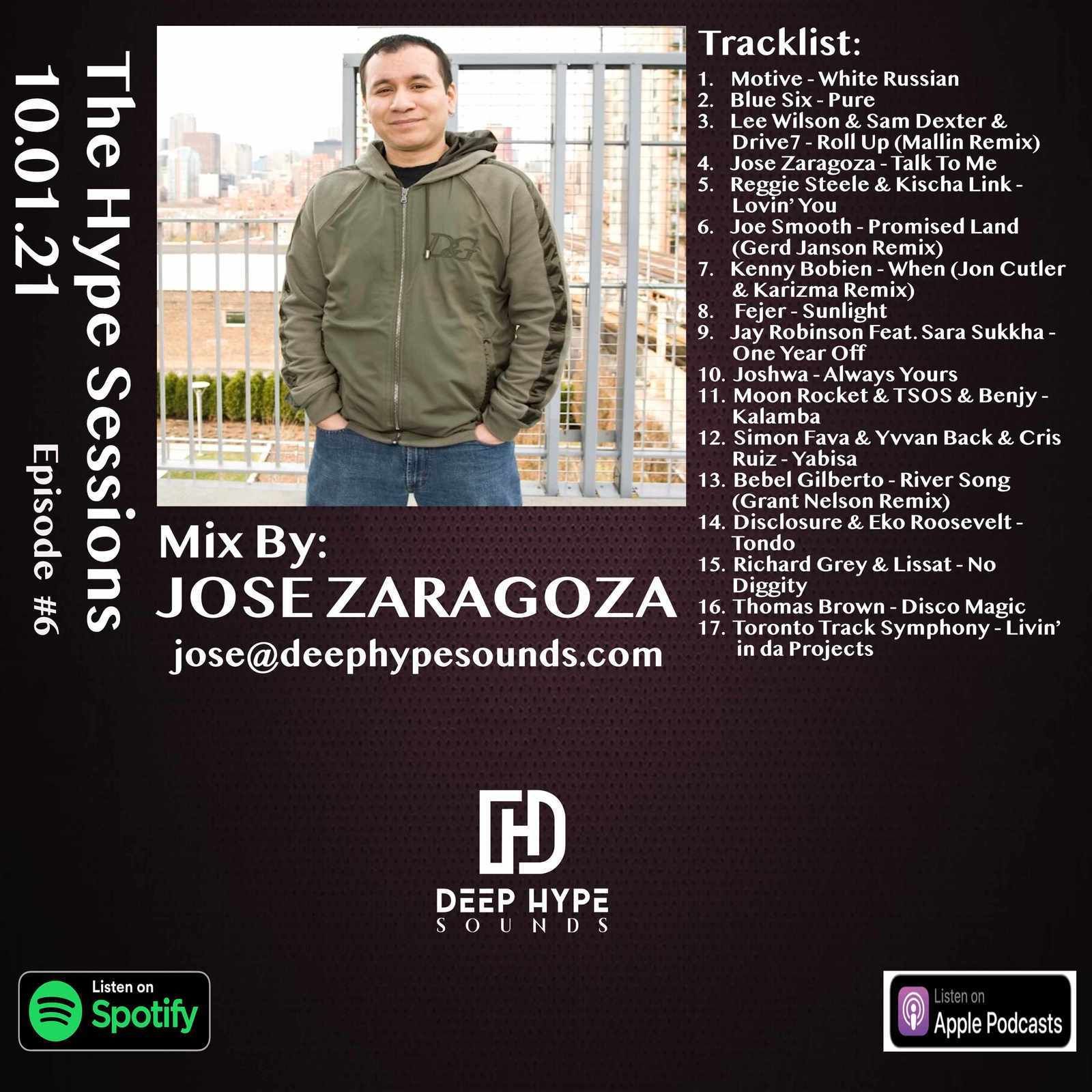 Jose Zaragoza - The Hype Sessions