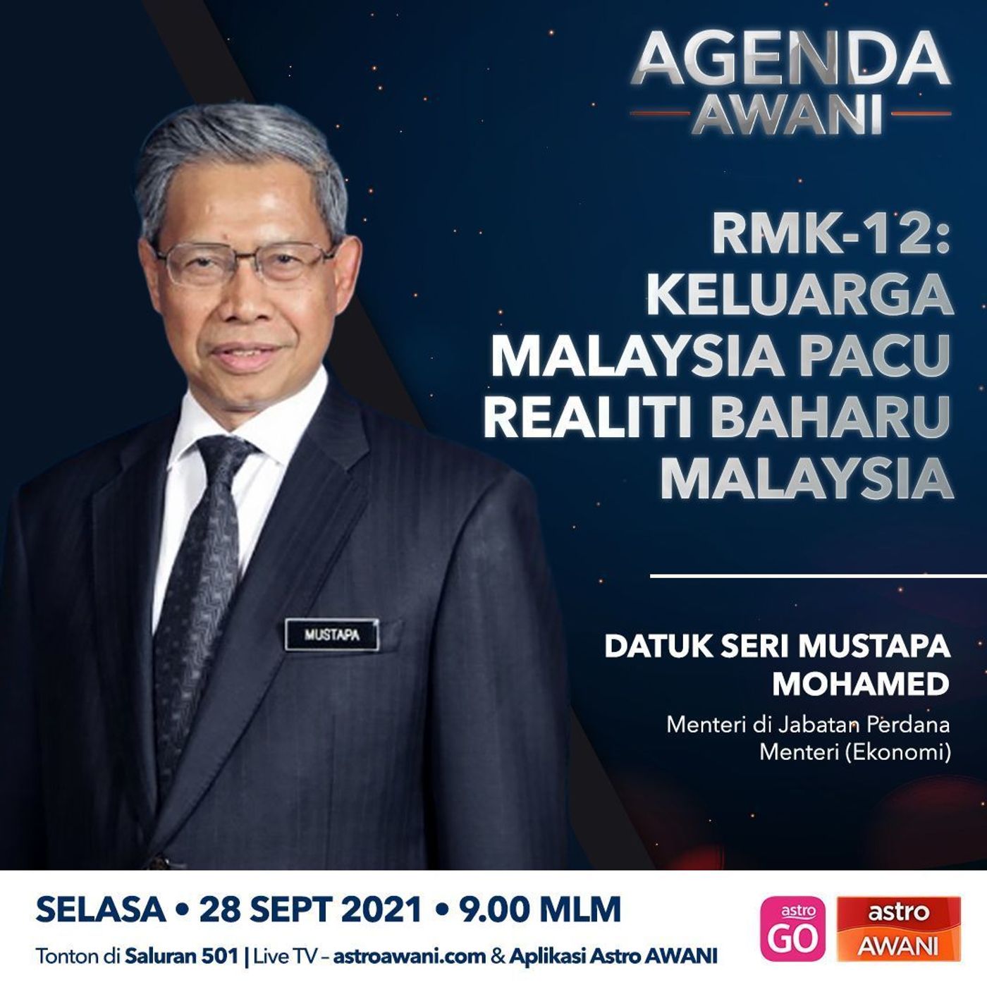 Agenda AWANI:  RMK12 - Keluarga Malaysia Pacu Realiti Baharu Malaysia episode artwork