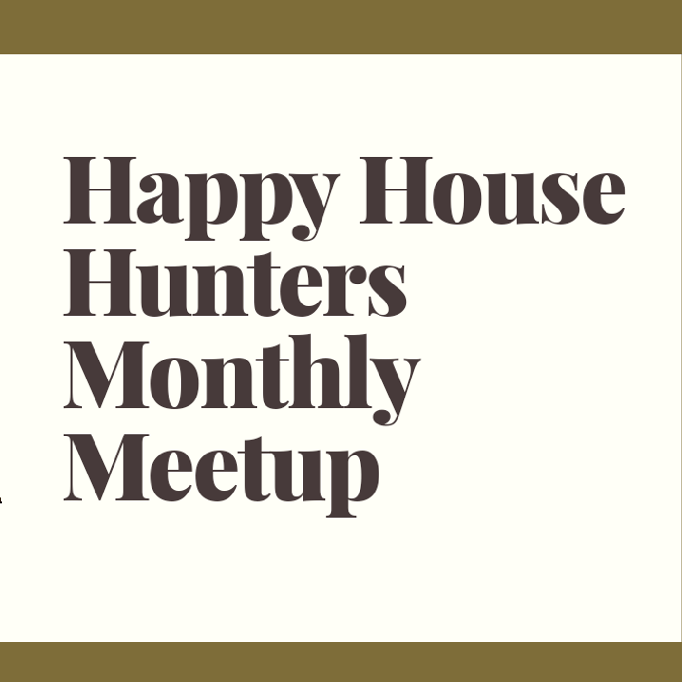 S2 Ep4: October 5, 2021 Happy House Hunters FREE Meetup | FLIPPING/WHOLESALING episode artwork
