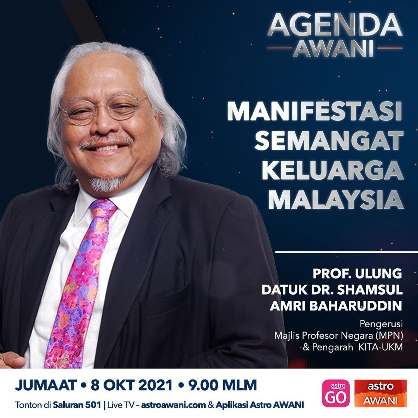 Agenda AWANI: Manifestasi semangat Keluarga Malaysia episode artwork