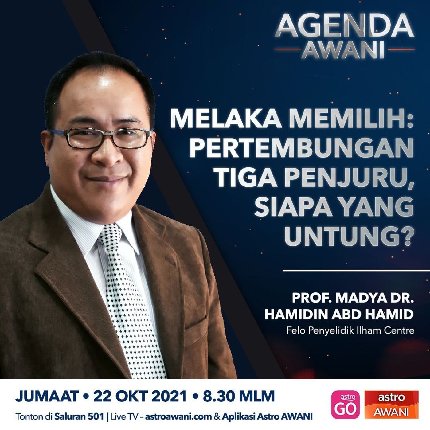 Agenda AWANI: Melaka Memilih I Pertembungan tiga penjuru, siapa yang untung? episode artwork