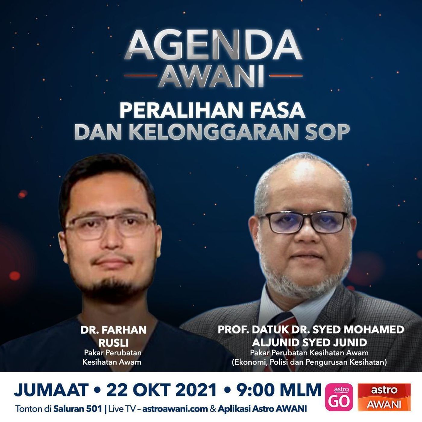 Agenda AWANI: Peralihan fasa dan kelonggaran SOP episode artwork