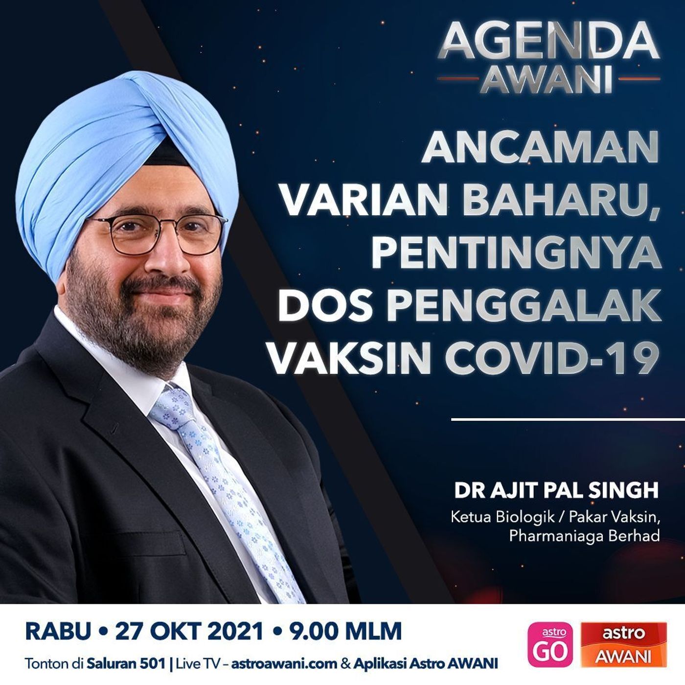 Agenda AWANI: Ancaman varian baharu, pentingnya dos penggalak vaksin COVID-19 episode artwork