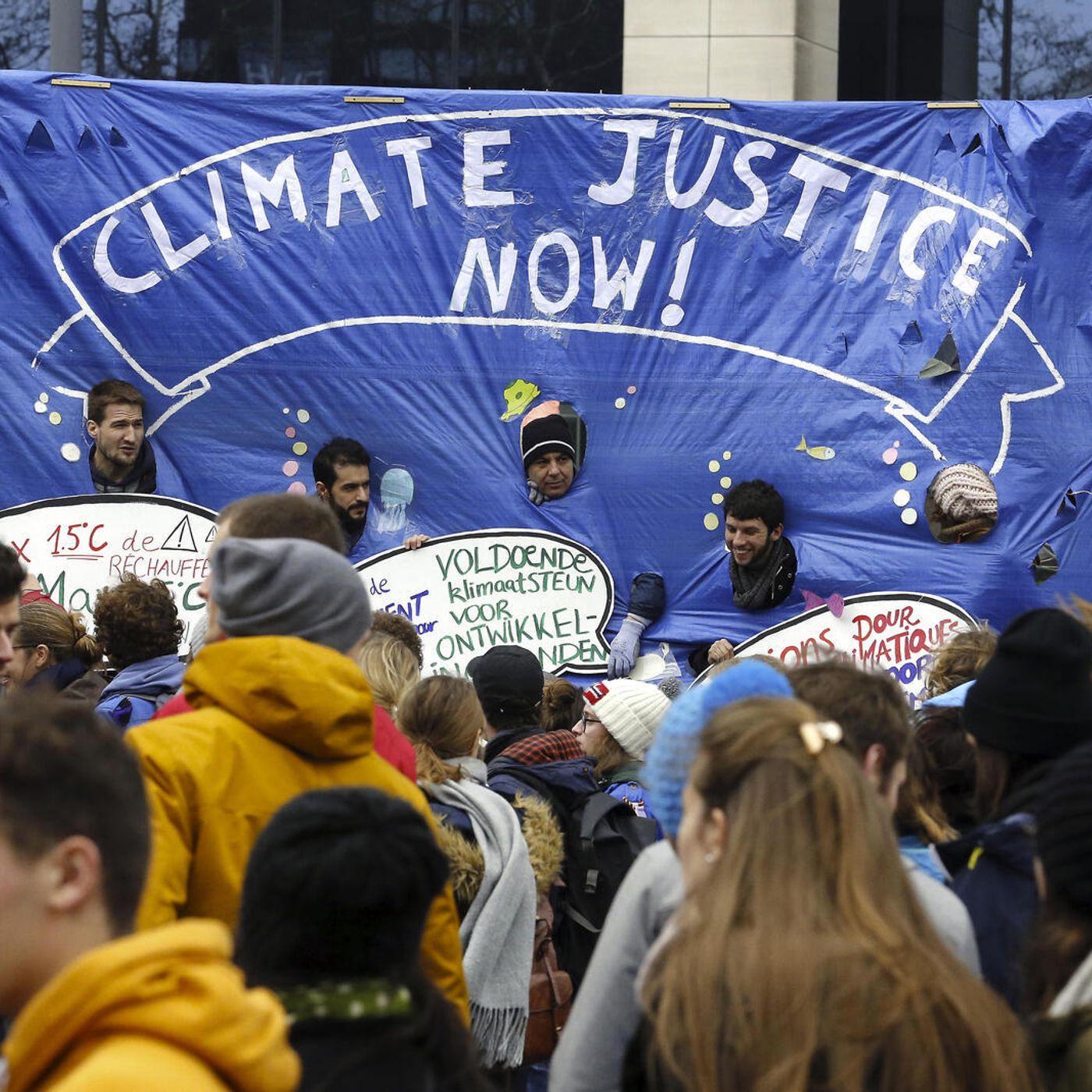 COP26 climate march in Brussels