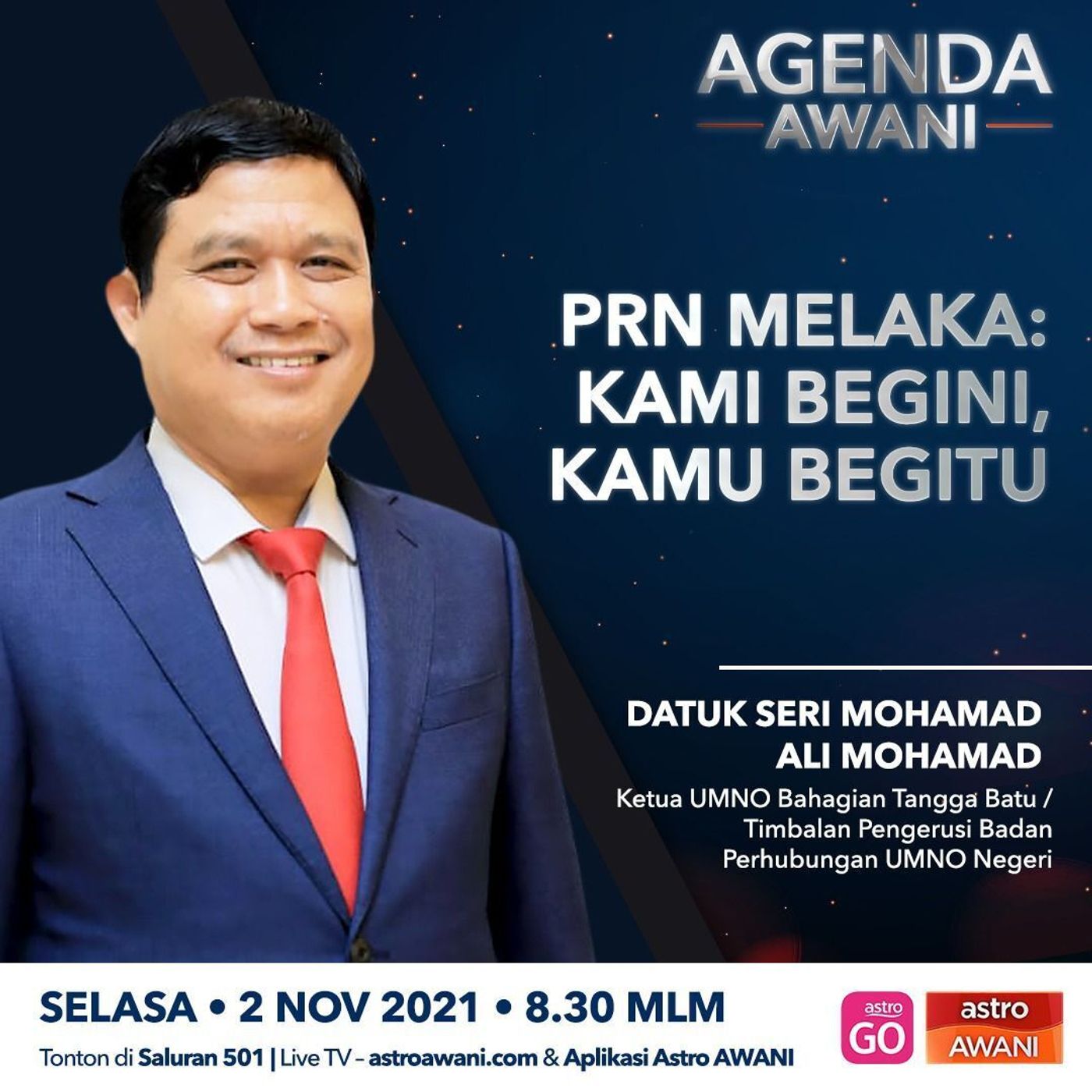 Agenda AWANI: PRN Melaka | UMNO yakin kemudi semula pentadbiran negeri Melaka episode artwork