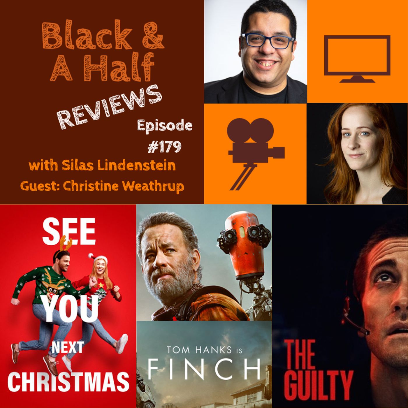 S4 Ep179: Episode #179: Christine Weatherup & Reviews of Fink, The Guilty, and See You Next Christmas episode artwork