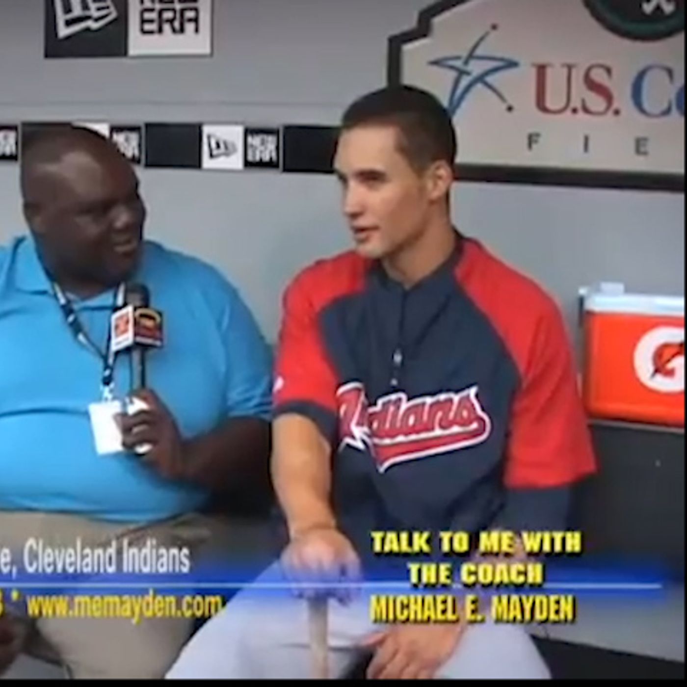 Grady Sizemore, Cleveland & Mike Mayden The Coach