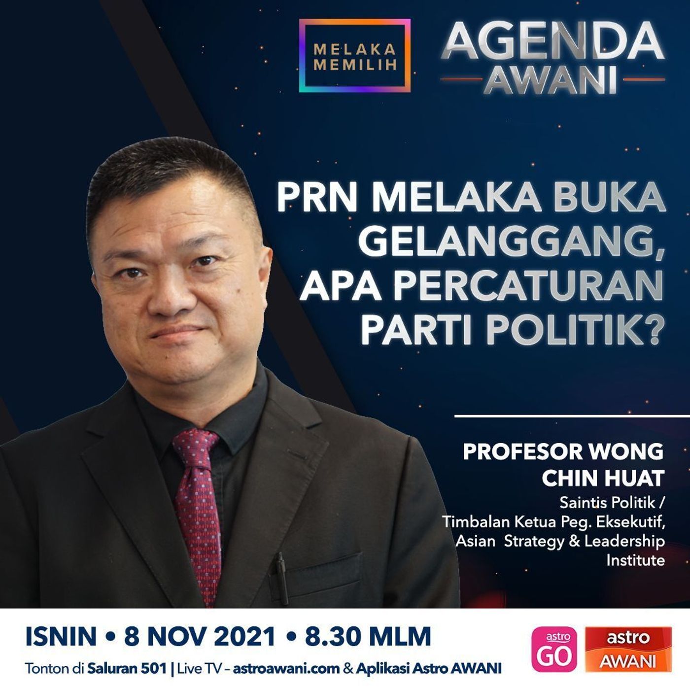 Agenda AWANI: PRN Melaka buka gelanggang, apa percaturan parti politik? episode artwork