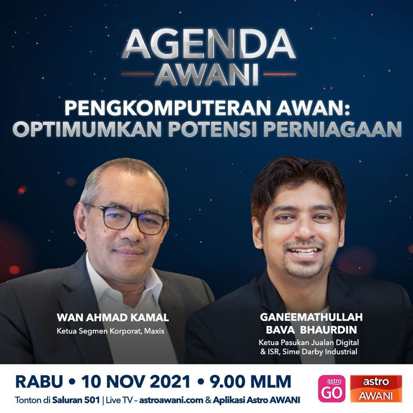 Agenda AWANI: Pengkomputeran Awan - Optimumkan potensi perniagaan episode artwork