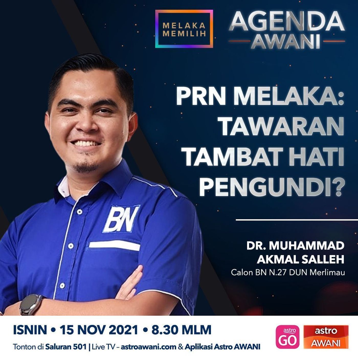 Agenda AWANI: PRN Melaka - Tawaran tambat hati pengundi? episode artwork