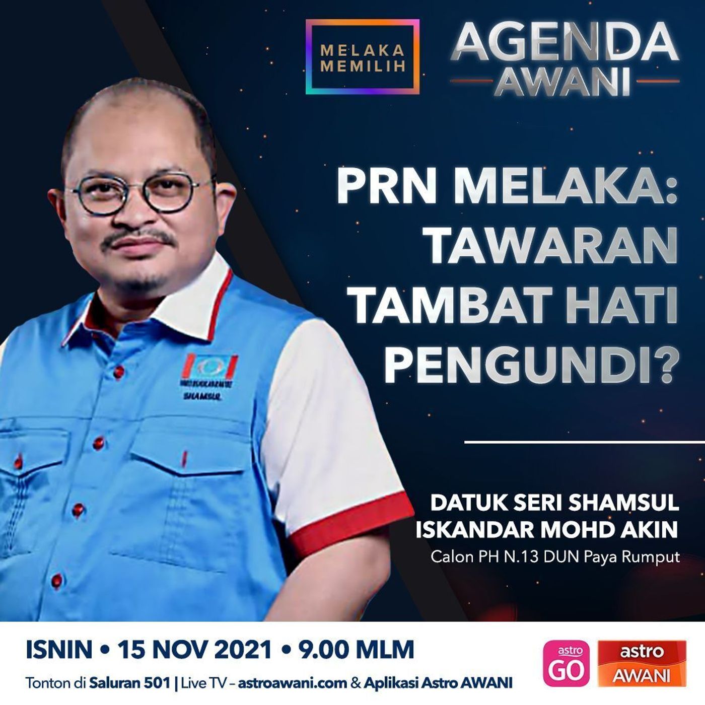 Agenda AWANI: PRN Melaka - Tawaran tambat hati pengundi? episode artwork