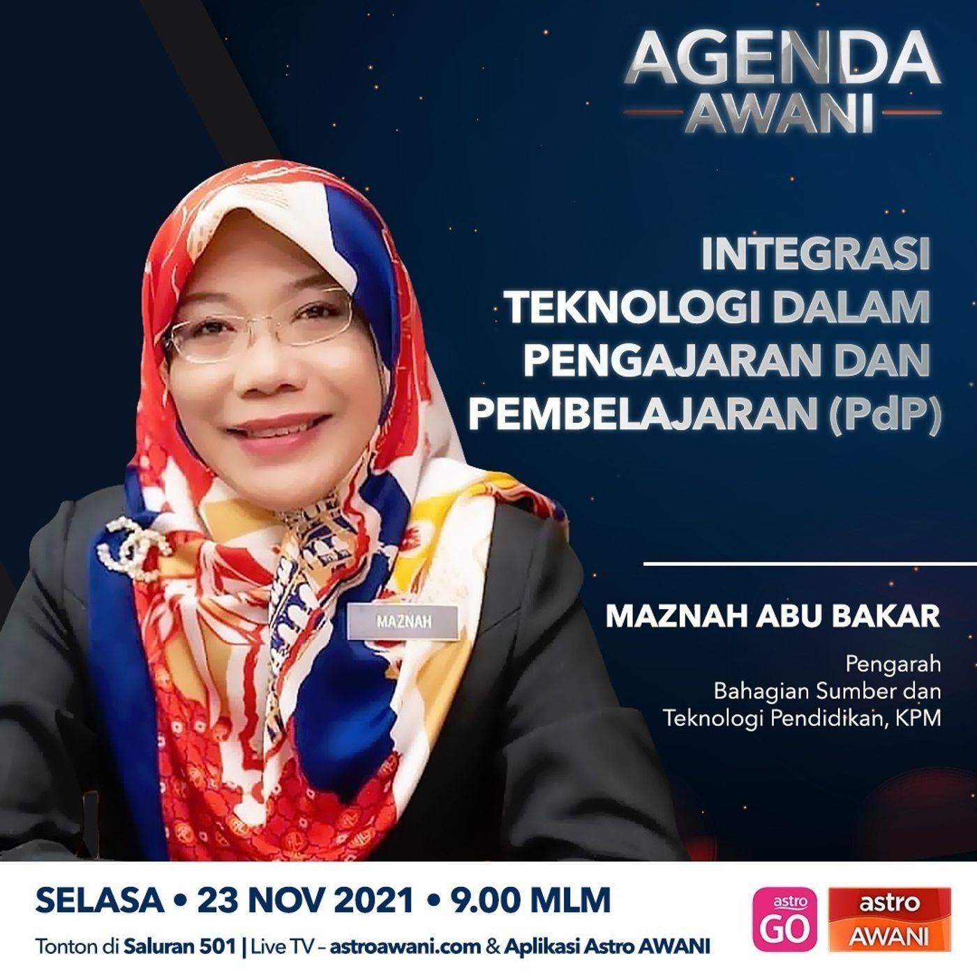 Agenda AWANI: Integrasi teknologi dalam Pengajaran dan Pembelajaran (PdP) episode artwork