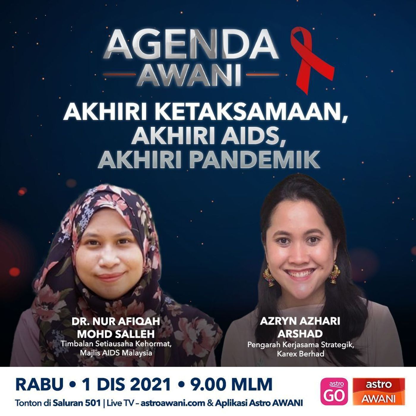 Agenda AWANI: Akhiri ketaksamaan, akhiri AIDS, akhiri pandemik episode artwork