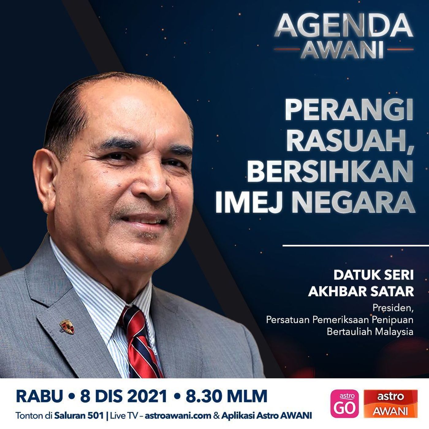 Agenda AWANI: Perangi rasuah, bersihkan imej negara episode artwork