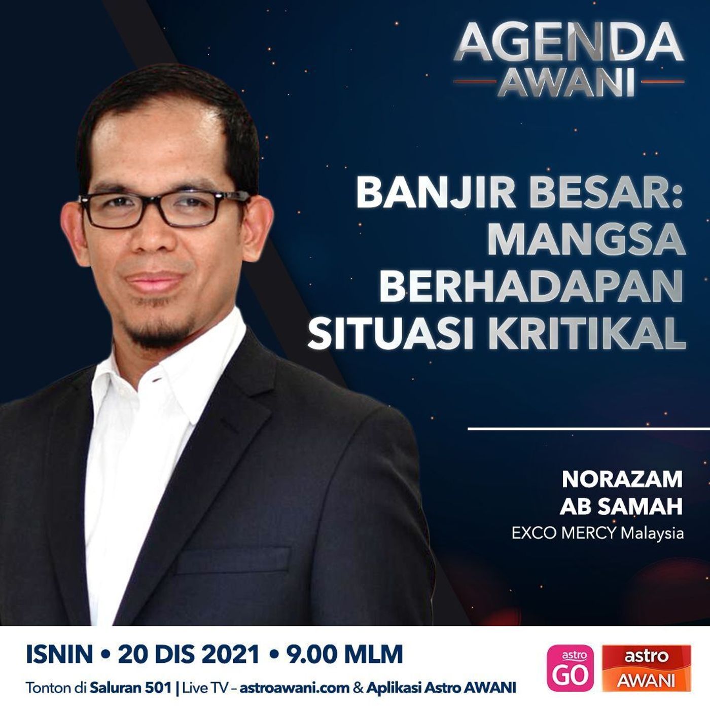 Agenda AWANI: Banjir Besar I Mangsa berdepan situasi kritikal episode artwork