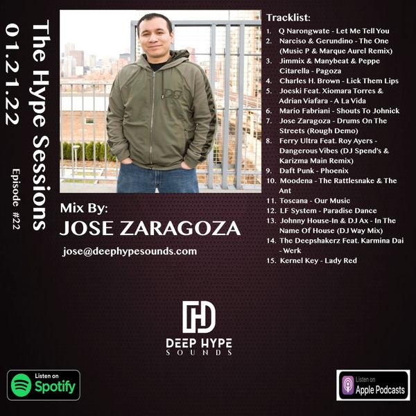 Jose Zaragoza - The Hype Sessions / Jose Zaragoza - The Hype Sessions  Volume #22