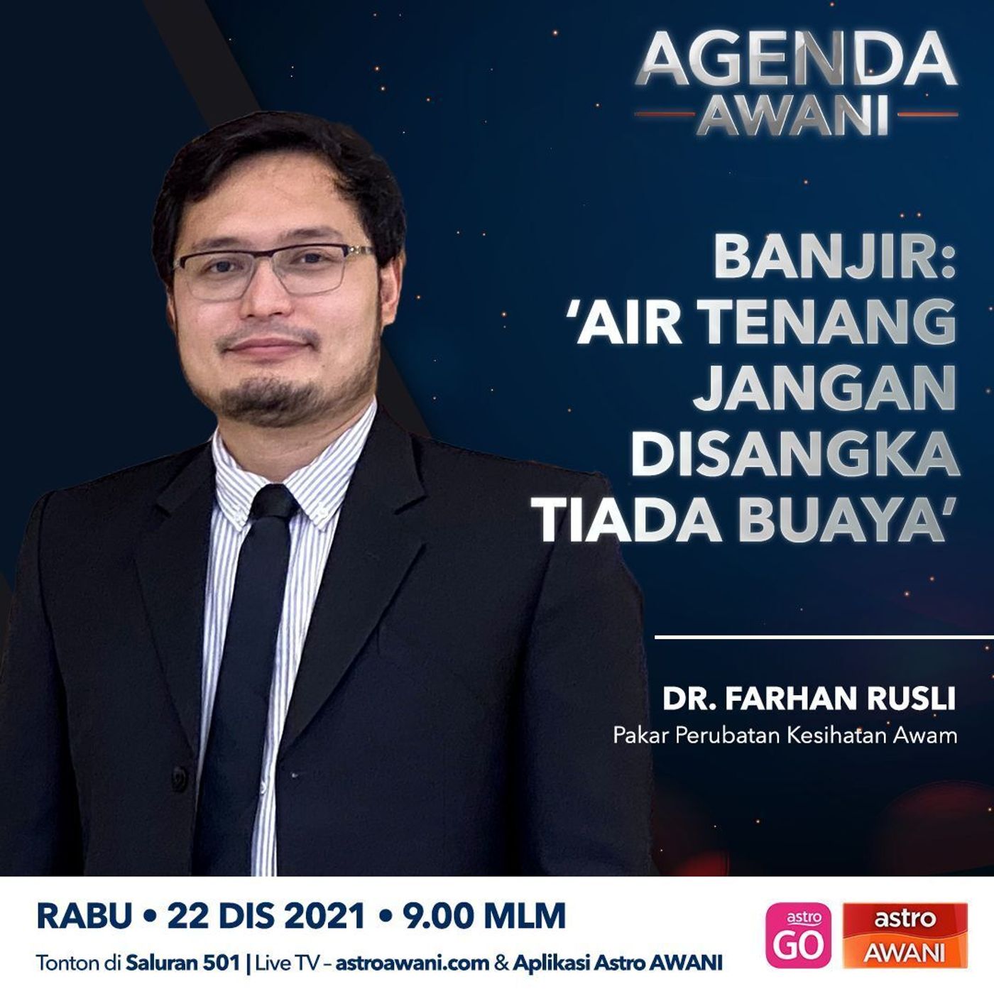 Agenda AWANI: Banjir | 'Air tenang jangan disangka tiada buaya' episode artwork