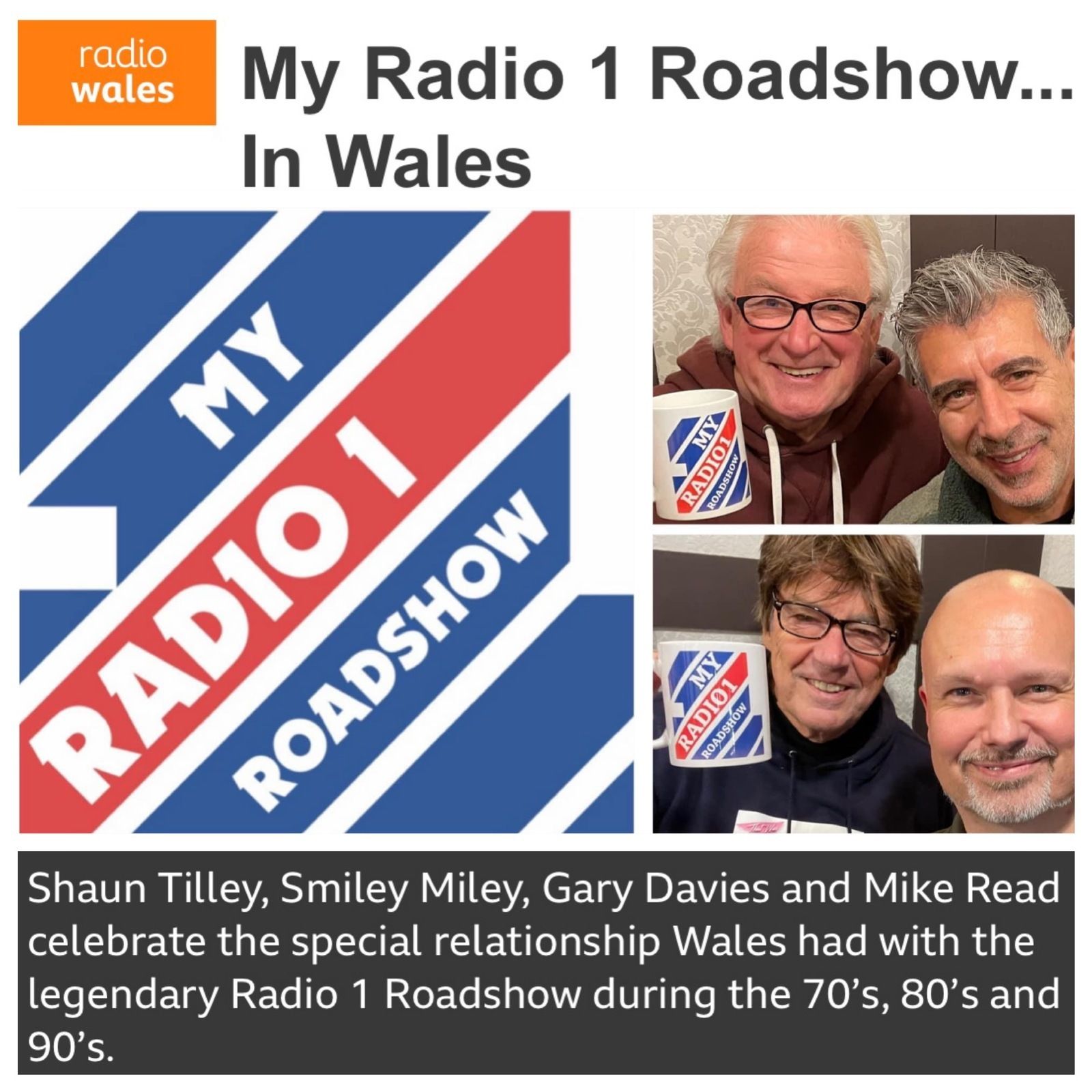 60: My Radio 1 Roadshow...In Wales With Shaun Tilley, Smiley Miley, Gary Davies and Mike Read