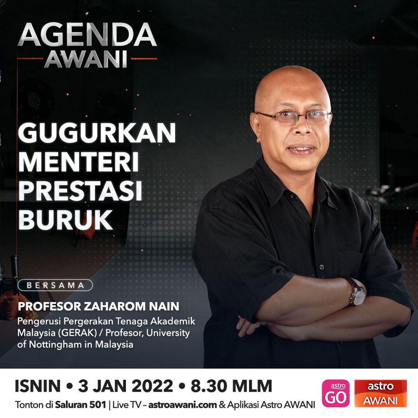 Agenda AWANI: Gugurkan menteri prestasi buruk episode artwork