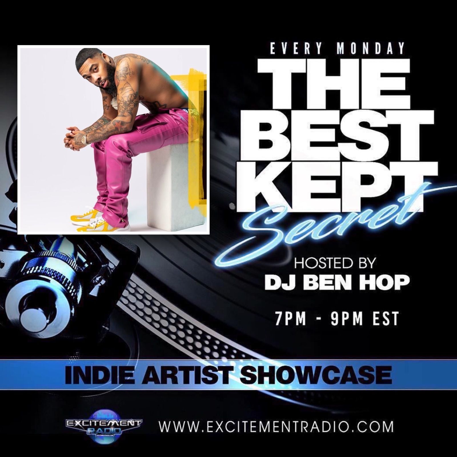 DJ Ben Hop "Best Kept Secret" Guest Nick LaVelle