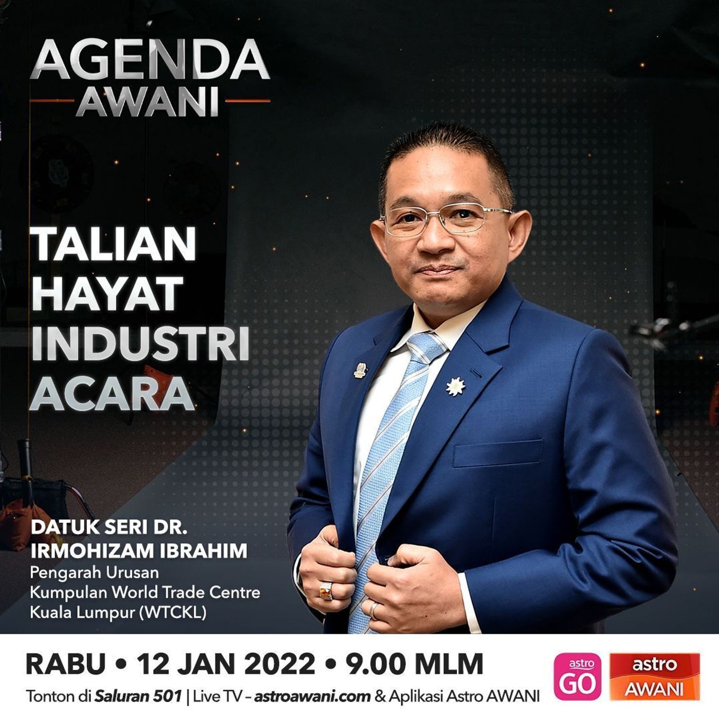 Agenda AWANI: Talian hayat industri acara episode artwork