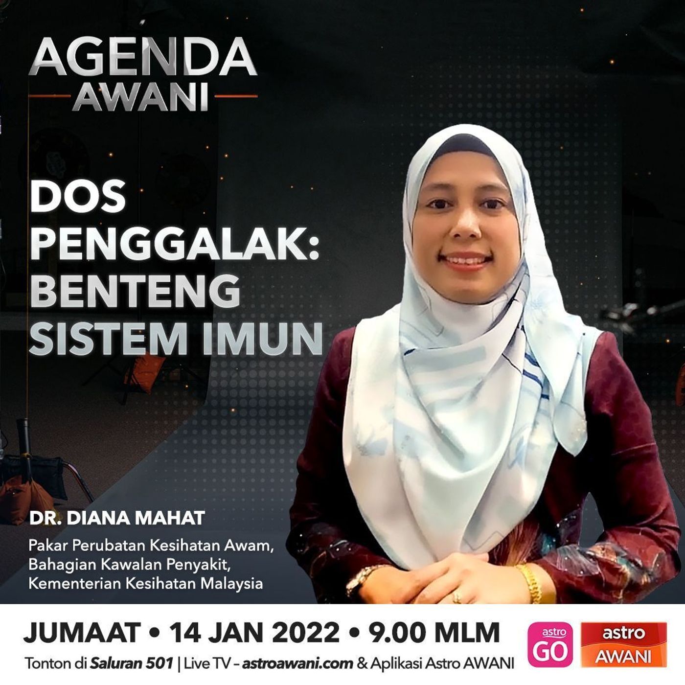Agenda AWANI: Dos penggalak | Benteng sistem imun episode artwork