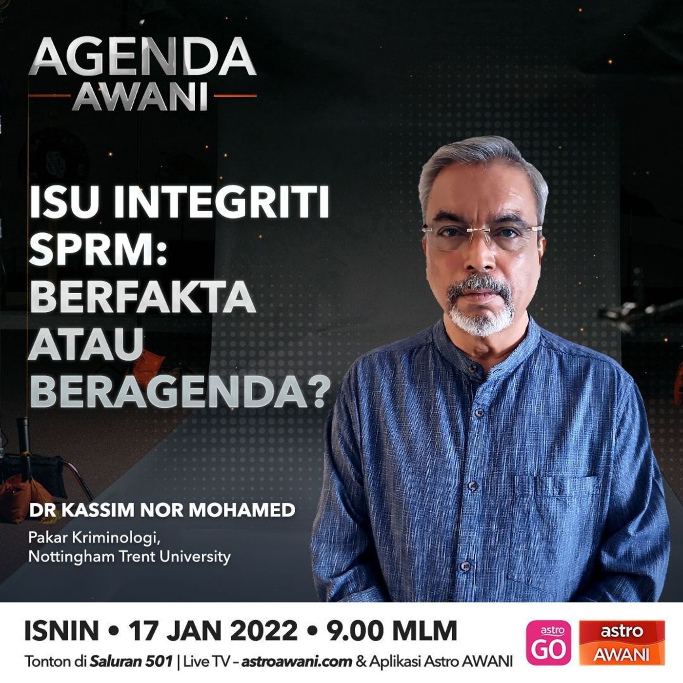 Agenda AWANI: Isu integriti SPRM I Berfakta atau beragenda? episode artwork