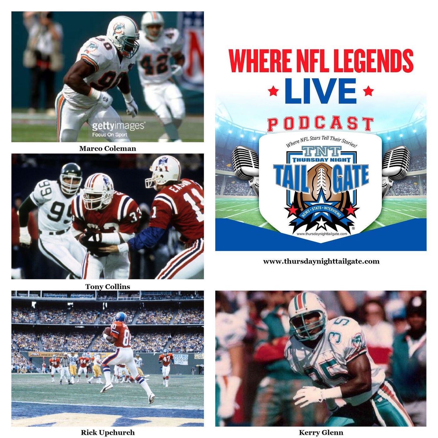 Thursday Night Tailgate, Where NFL Legends Live / George Jones