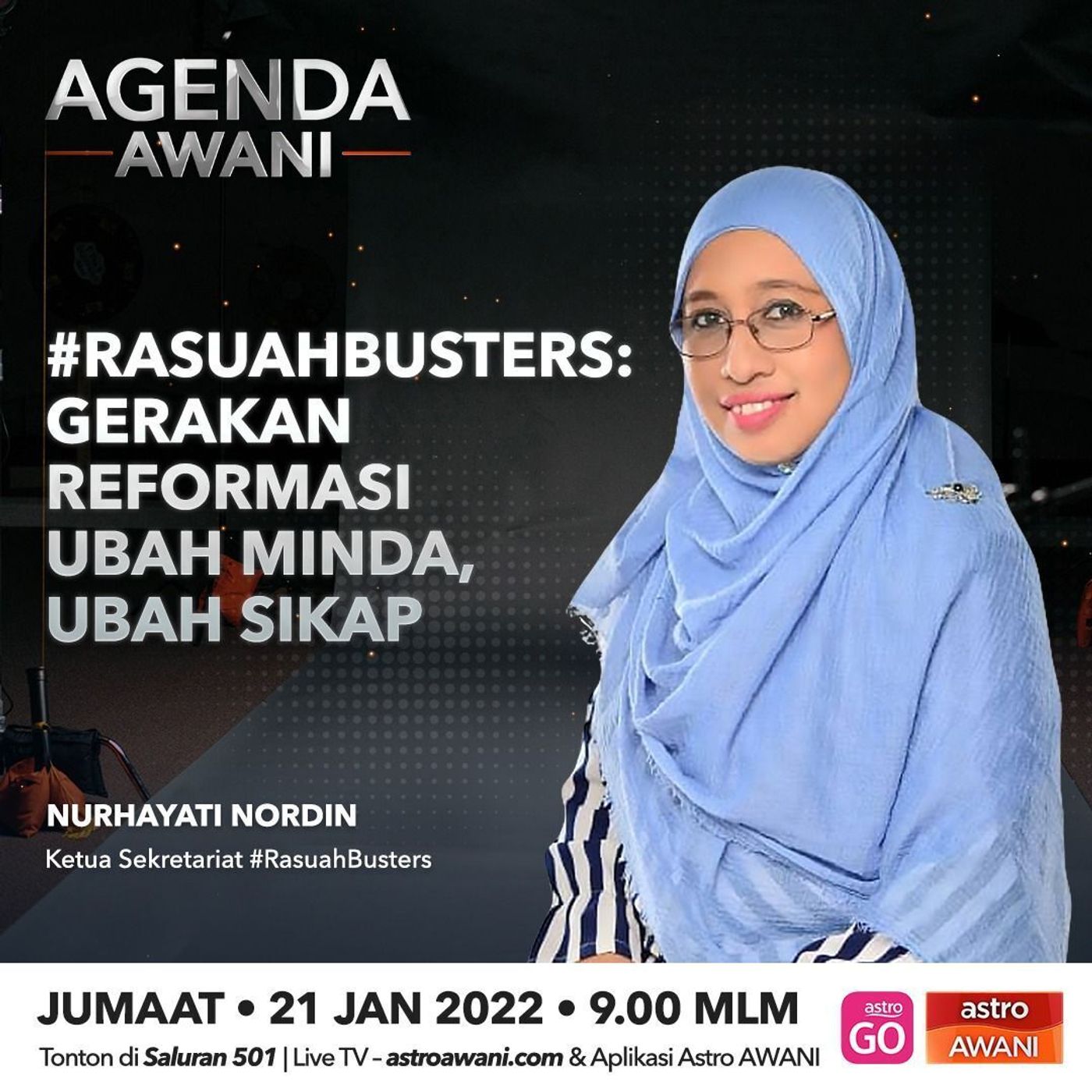 Agenda AWANI: #RasuahBusters: Gerakan reformasi ubah minda, ubah sikap episode artwork