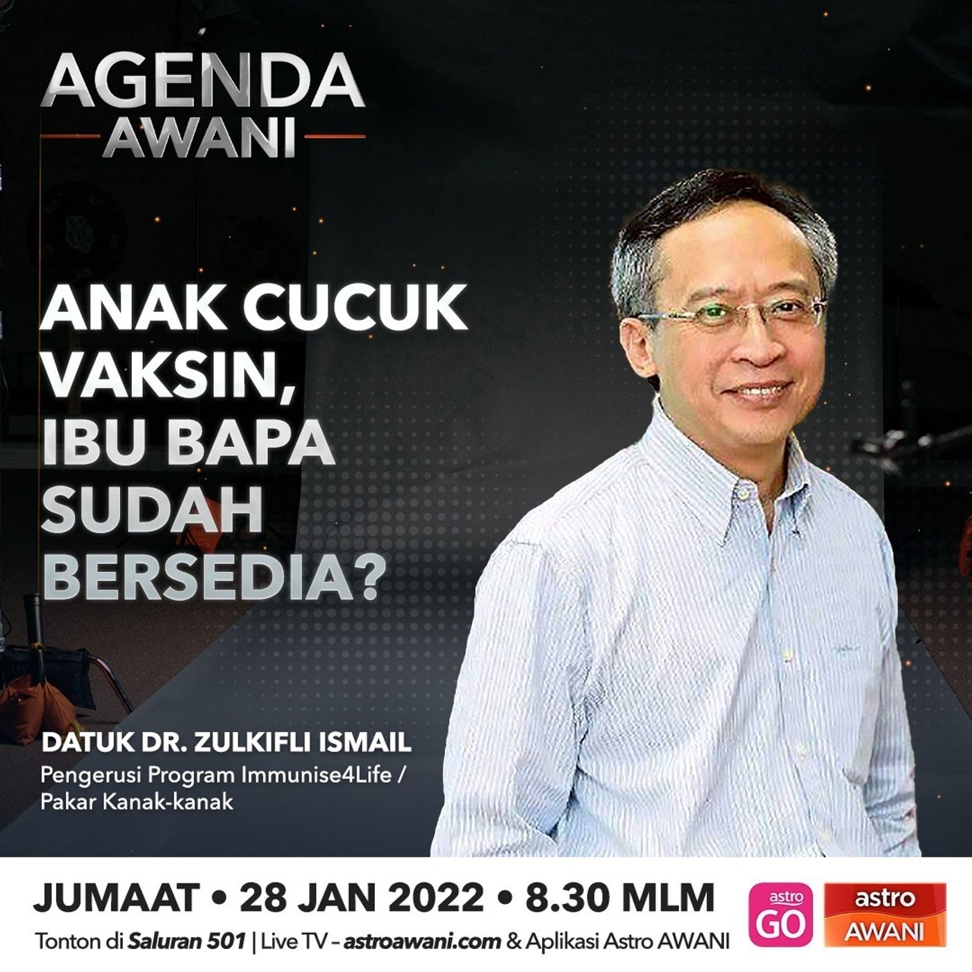 Agenda AWANI: Anak cucuk vaksin, ibu bapa sudah bersedia? episode artwork