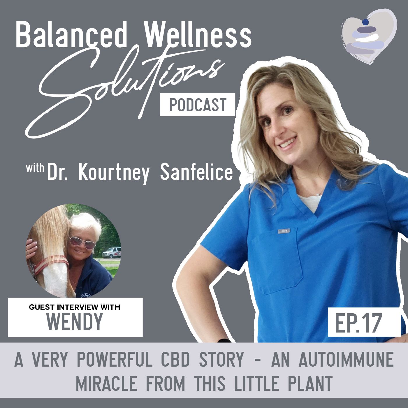 S1: 17. A Very Powerful CBD Story - An Autoimmune Miracle from This Little Plant with Wendy episode artwork