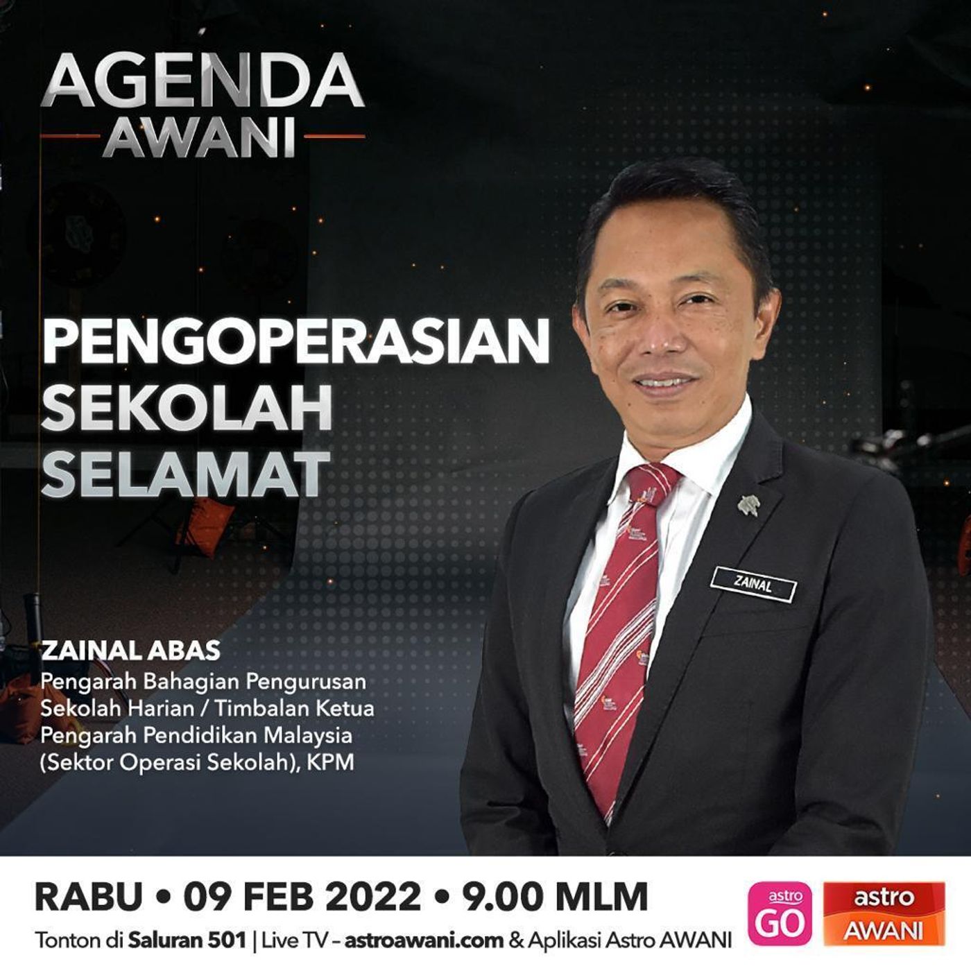 Agenda AWANI: Pengoperasian sekolah selamat episode artwork